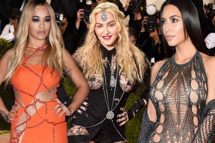 Most shocking Fashion moments of 2016 – from Kim Kardashian’s sheer dresses to Madonna’s cheeky outfit