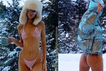 Kourtney Kardashian & Kendall Jenner Post Sizzling  Photos from Aspen Trip!